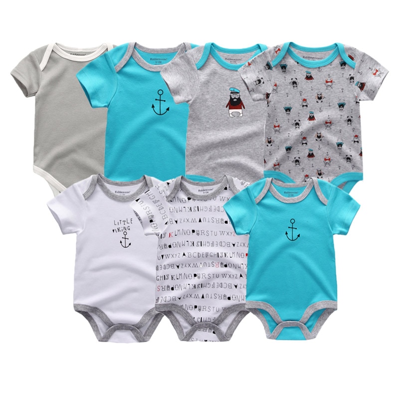 Unisex Newborn Baby Clothes Daily Pieces (Set of 7)